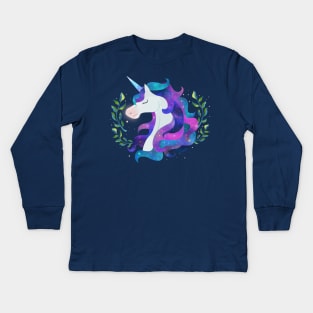 Unicorn Kids Long Sleeve T-Shirt